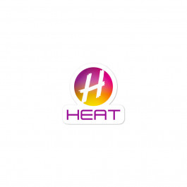 HEAT Logo - Bubble-free stickers