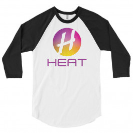 BringHeat Logo - 3/4 sleeve raglan shirt